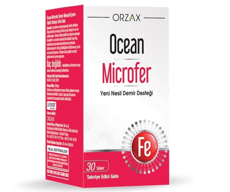 Orzax Ocean Microfer 60 Kapsül