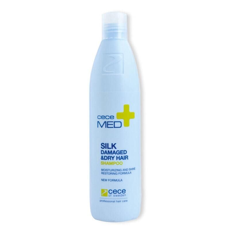 CeceMed Silk Advanced Formula Damaged And Dry Hair Shampoo 300ml | Kuru-Yıpranmış ve Atopik Saçlar