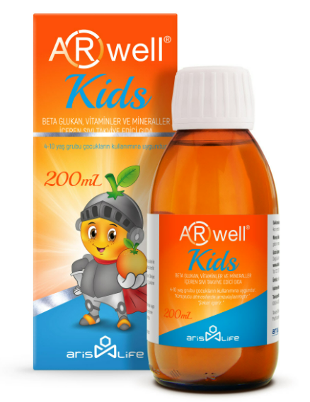 Arwell Kids Beta Glukan Propolis Çinko Şurup 200ml
