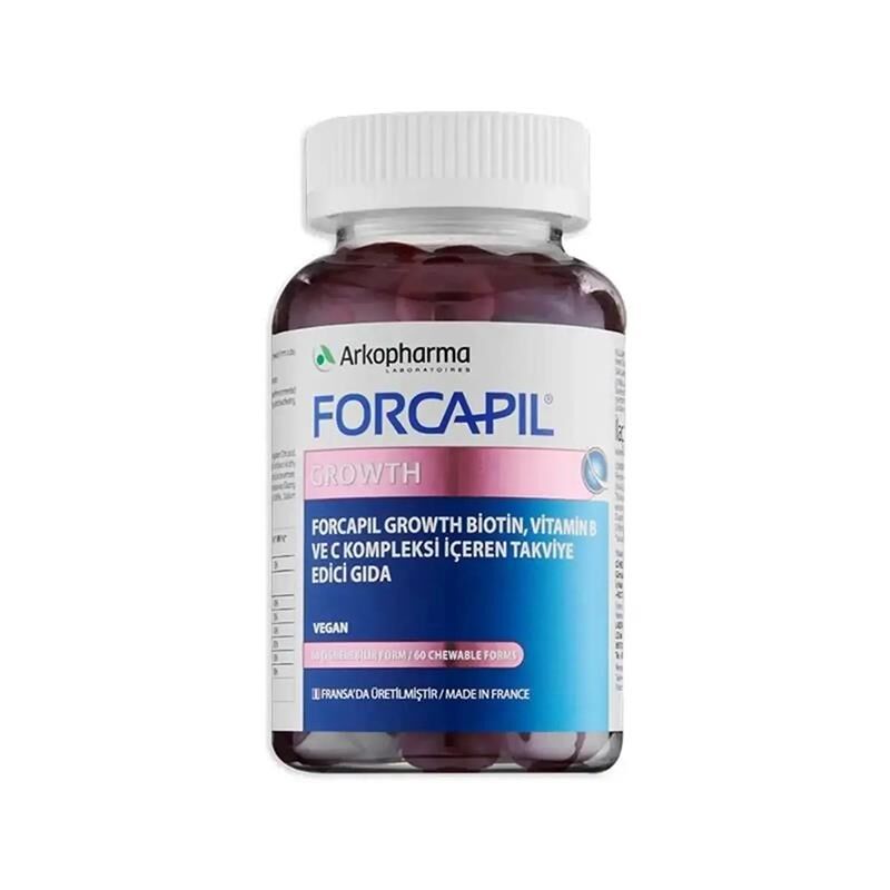Forcapil Growth 60 Çiğnenebilir Form