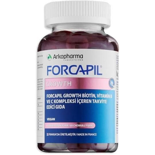 Forcapil Growth 60 Çiğnenebilir Form