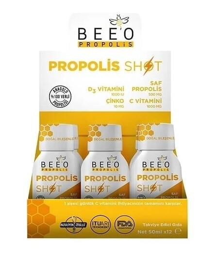 Bee & You Propolis PhenoliX 50ml x 12 Shot