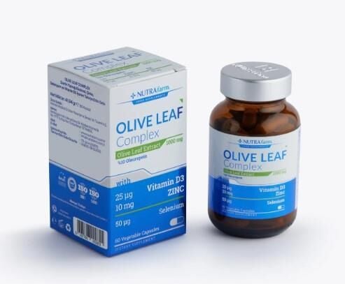 NutraFarm Olive Leaf Complex 60 Kapsül