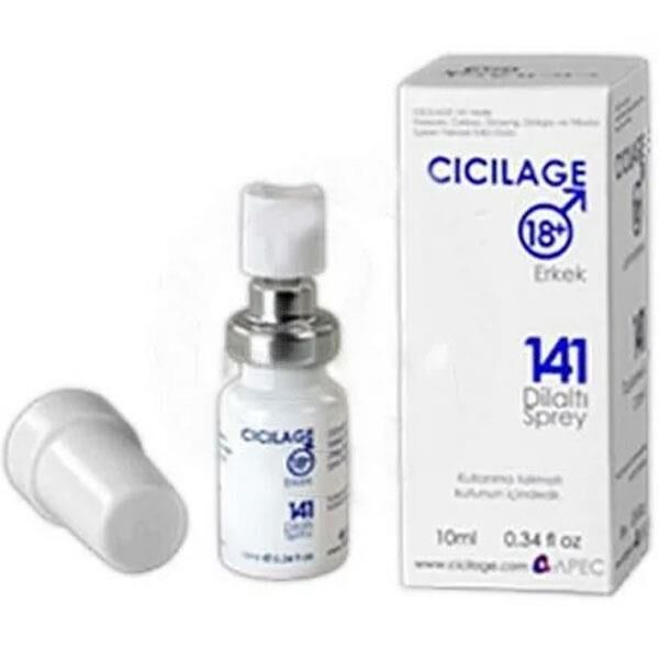 Cicilage 141 Male Dilaltı Spreyi 10ml