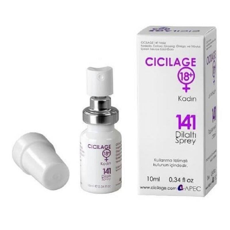 Cicilage 141 Female Dilaltı Spreyi 10ml
