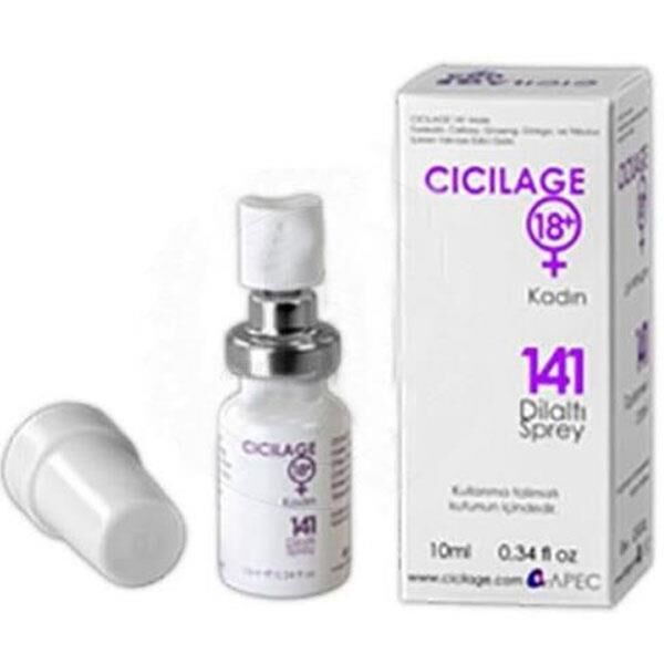 Cicilage 141 Female Dilaltı Spreyi 10ml