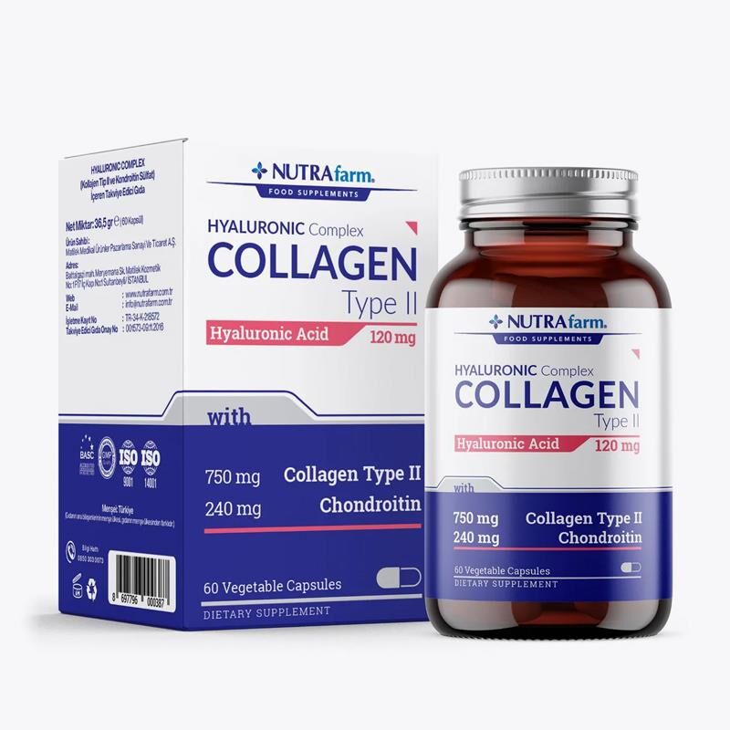NutraFarm Hyaluronic Acid 60 mg 60 Kapsül