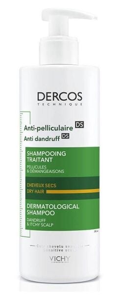 Vichy Dercos Shampoo Anti Dandruff 390ml | Kepek Karşıtı Şampuan Kuru Saçlar