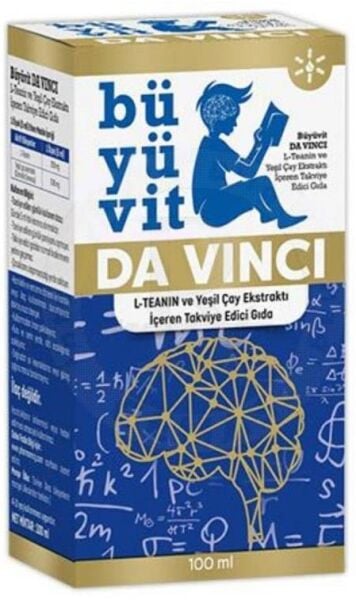 Büyüvit Da Vinci Şurup 100ml | L-Teanin