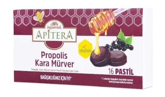 Balparmak Apitera Propolis Karamürver Aromalı 16 Pastil