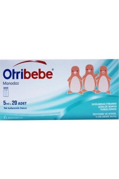 Otribebe Monodoz Serum Fizyolojik Damla 20x5ml | 1 Adet