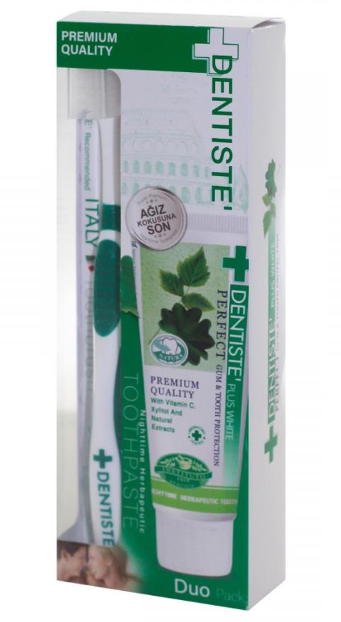 Dentiste Nighttime Duo Pack | Diş Macunu + Diş Fırçası Hediyeli SET