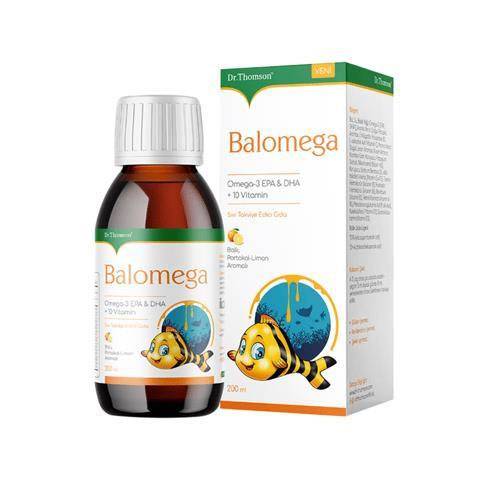 Dr. Thomson Balomega 200ml | Bal, Portakal, Limon Aromalı