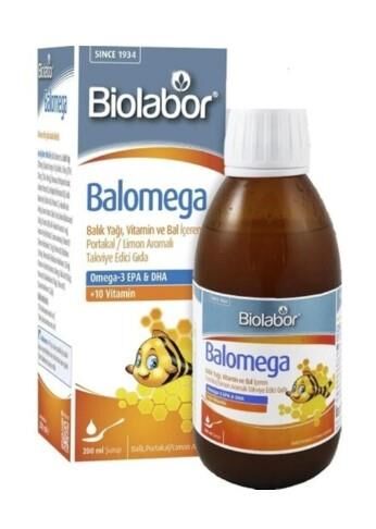 Dr. Thomson Balomega 200ml | Bal, Portakal, Limon Aromalı