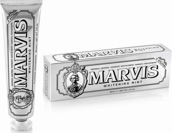 Marvis Diş Macunu Whitening Mint 85ml | Güçlü Beyazlık