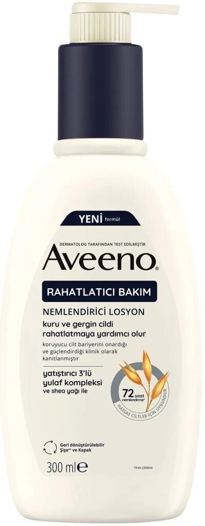 Aveeno Skin Relief Nourishing Lotion 500ml | Kuru Ciltler için Besleyici Losyon