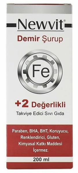 Newvit Demir Şurubu 200ml