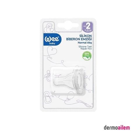 Wee Baby Silikon Biberon Emzik No: 2 821