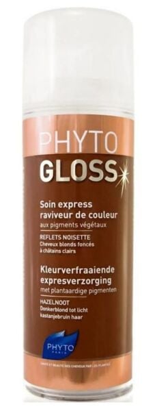 Phyto Gloss Hazelnoot | Saç Rengini Belirginleştiren Boya Sonrası BakımKoyu Sarı ve Açık Kestane