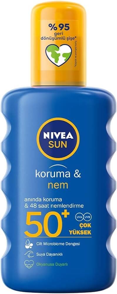 Nivea Sun Koruma ve Nem Güneş Losyonu SPF50+ 200ml