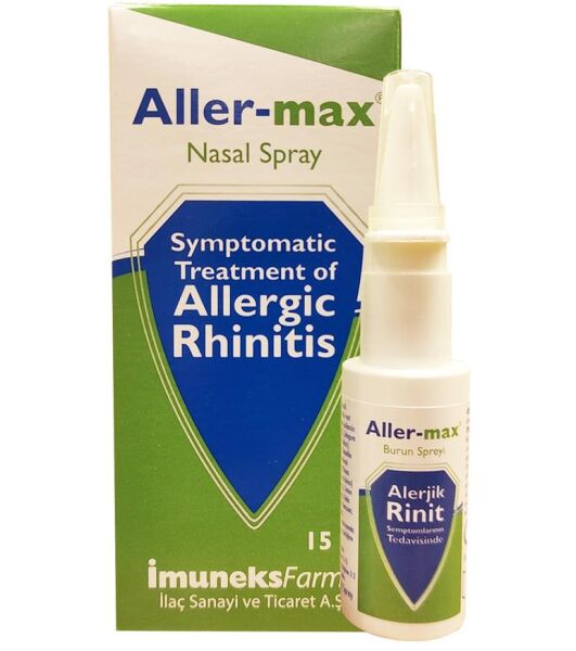 Aller-Max Burun Spreyi 15ml Tüp