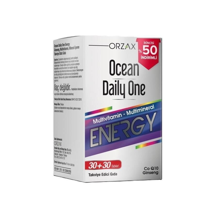 Orzax Ocean Aile Boyu Vitamin Paketi | Ocean Daily One + Ocean VM