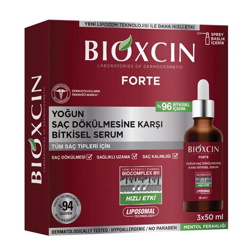 Bioxcin Forte Saç Serumu 50ml | 3 Adet