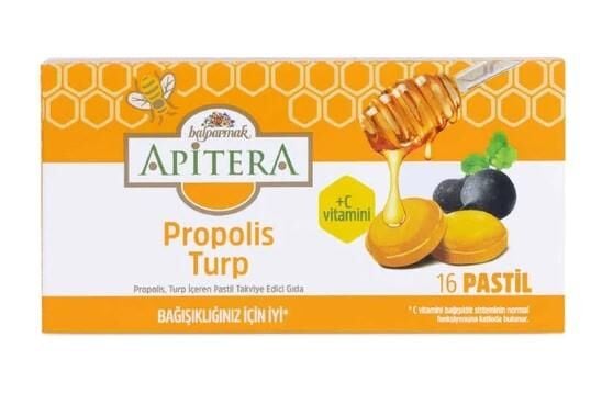 Balparmak Apitera Propolis Turp Aromalı 16 Pastil
