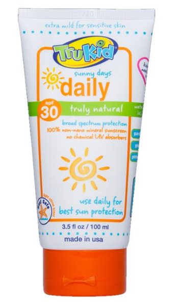 TruKid Sunny Days Daily SPF30 100ml | Çocuklar için Güneş Losyonu