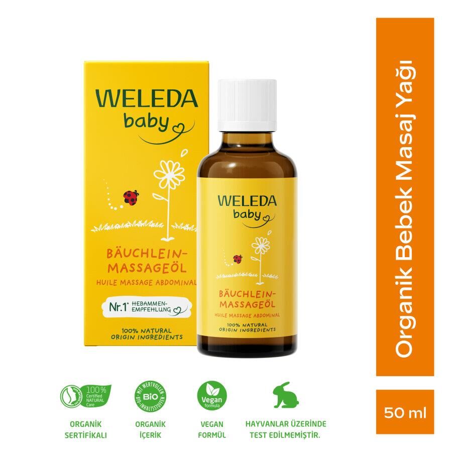 Weleda Baby Organik Bebek Masaj Yağı 50 ml
