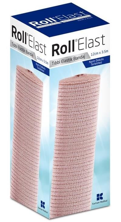 Roll Elast Bandaj 12cm x 3,5m | Ten Rengi