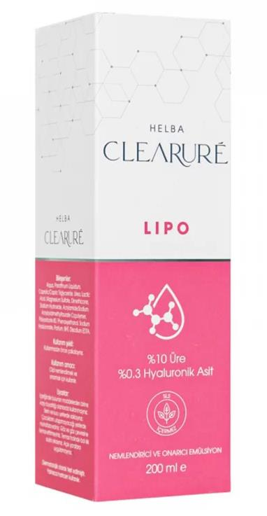 Clearure Lipo %10 Üre Nemlendirici Emülsiyon 200 ml