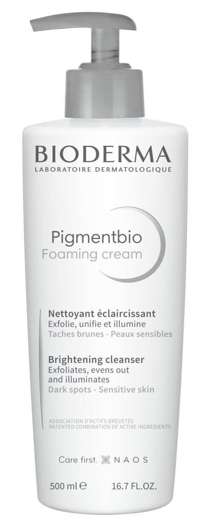 Bioderma Pigmentbio Foaming Cream 500ml | Leke Karşıtı Peeling Etkili Yüz Temizleyici