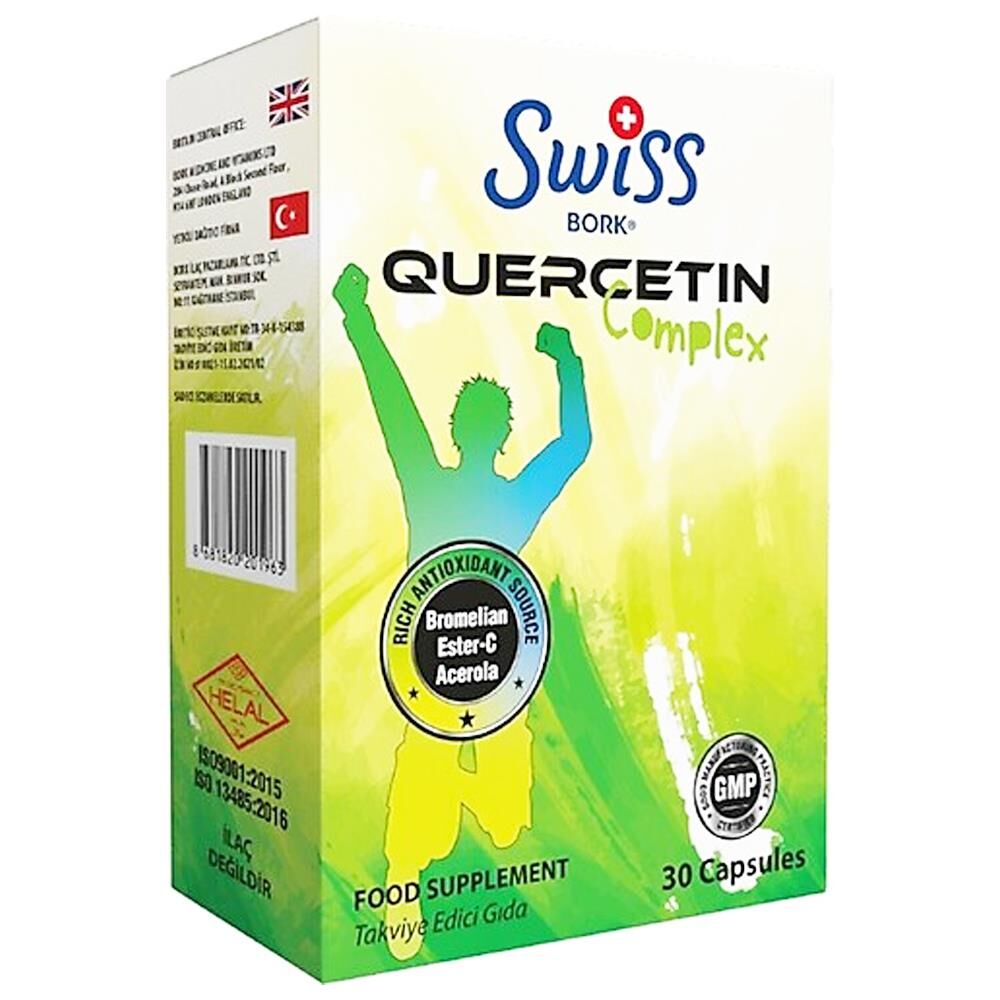 Swiss Bork Quercetin Complex 30 Kapsül