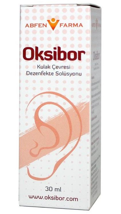 Oksibor Kulak Çevresi Dezenfekte Solüsyonu 30ml