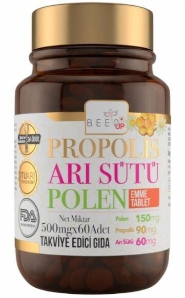 Beeo'Up Propolis Arı Sütü Polen 60 Tablet | Çocuklara Özel Tablet