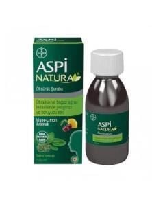 Aspinatura Yetişkin Şurup 120ml | Vişne ve Limon Aromalı