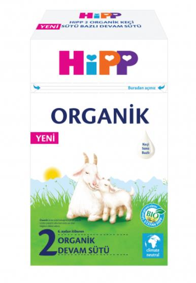 Hipp Organik Devam Sütü 2 400gr | Keçi Sütü Bazlı