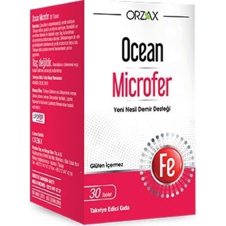 Orzax Ocean Microfer 30 Tablet