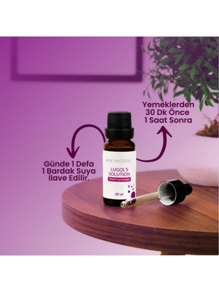 Raw Materıal Lugol Solutıon %5 20ml