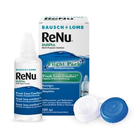 Renu Multiplus Çok Amaçlı Lens Solüsyonu 100ml | Flight Pack