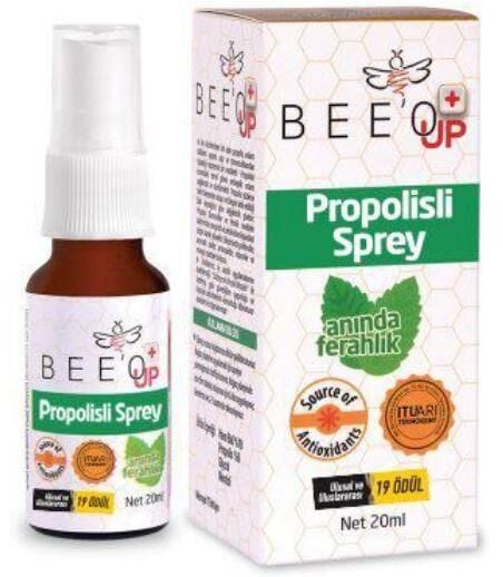 Beeo'Up Propolisli Ballı Boğaz Spreyi 20ml