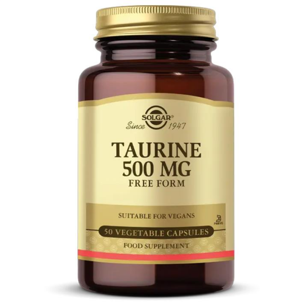 Solgar Taurin 500mg 50 Kapsül