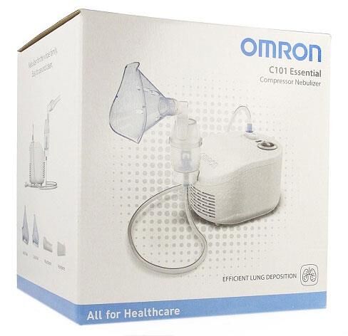 Omron C101 Essential Kompresörlü Tam Otomatik Nebulizatör