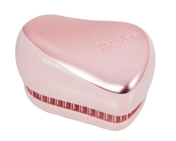 Tangle Teezer Compact Styler Pink Matte Chrome