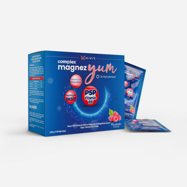Haver Complex Magnezyum Night 30 Saşe | Ahududu Aromalı
