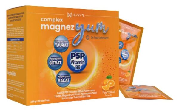 Haver Complex Magnezyum Day 30 Saşe | Portakal Aromalı