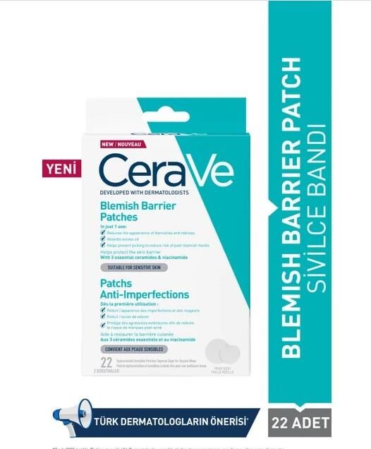 CeraVe Blemish Barrier Patch Sivilce Bandı 22 Adet