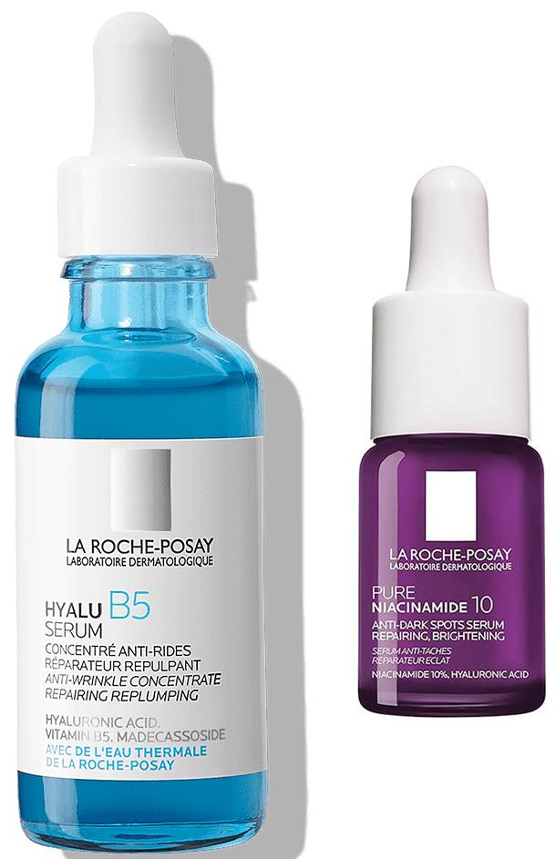 La Roche Posay Hyalu B5 Serum 30ml ve Pure Niacinamide 10 Serum 10ml