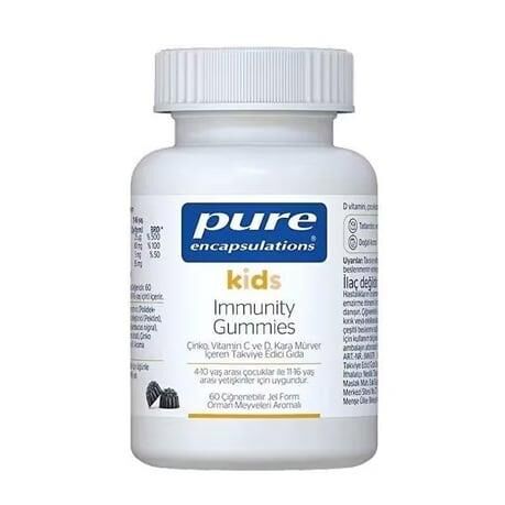 Pure Encapsulations Kids Immunity 60 Gummies